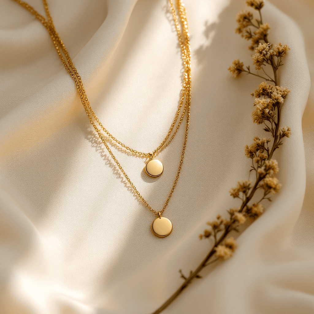 Gold necklace